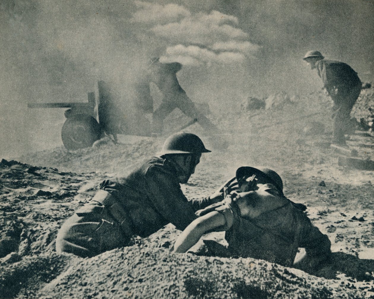 Na Tripoliské silnici, c1942 1944 od Unbekannt