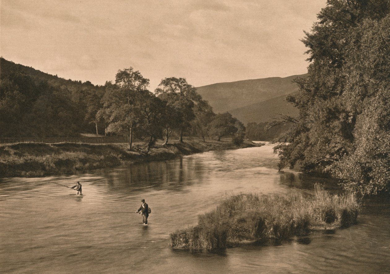 Na Tweed poblíž Innerleithen, 1902 od Unbekannt