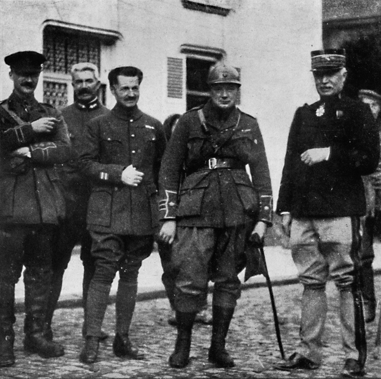 Na frontě a po zkušenostech velel 6th Royal Scots Fusiliers, c1916, 1945 od Unbekannt