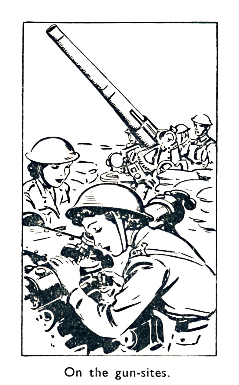 Na stanovištích zbraní, 1940 od Unbekannt