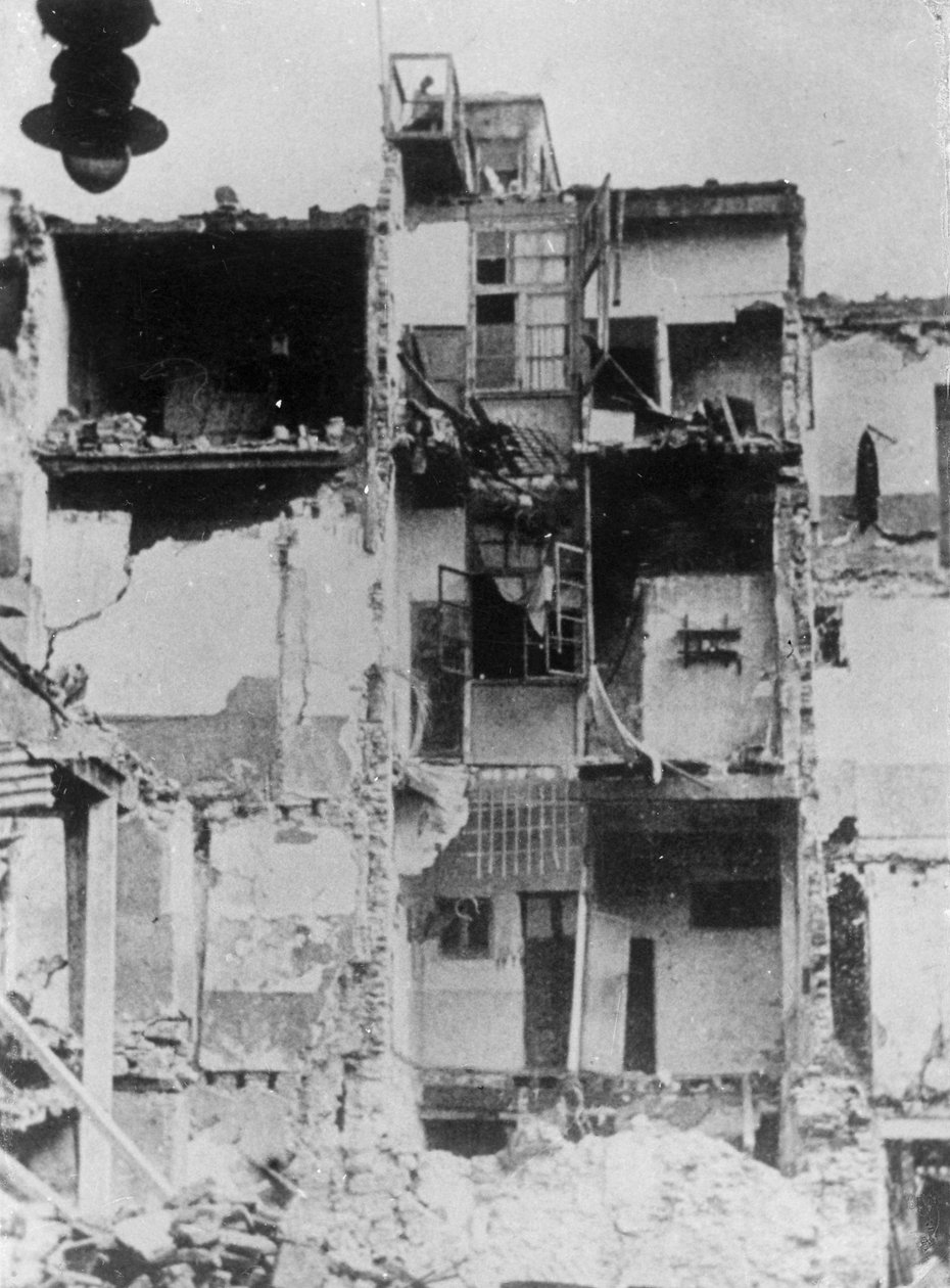 Kdysi velký hotel v Palmě na Mallorce, španělská občanská válka, c1936 od Unbekannt
