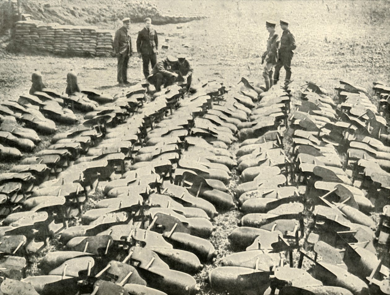 Příděly jedné noci pro bombardovací eskadru, 1919. od Unbekannt