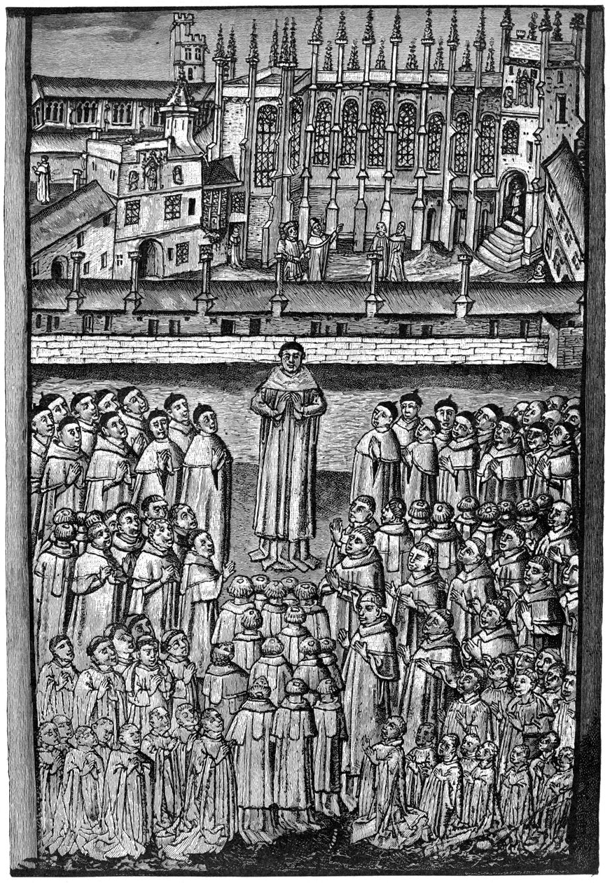 Sto úředníků, New College, Oxford, c1453, 1892 od Unbekannt