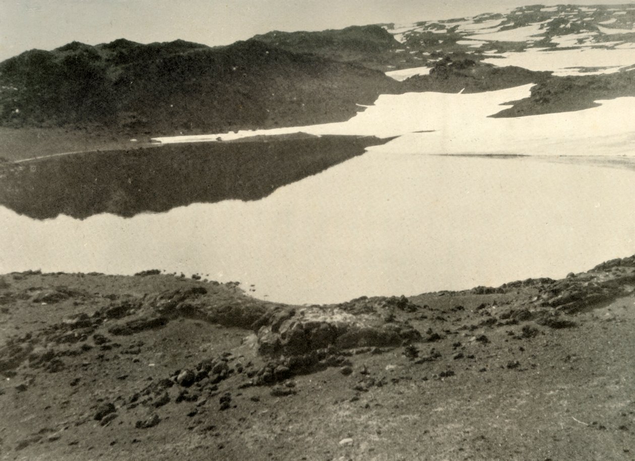 Otevřená voda u Green Lake v letním období, 1908, 1909 od Unbekannt
