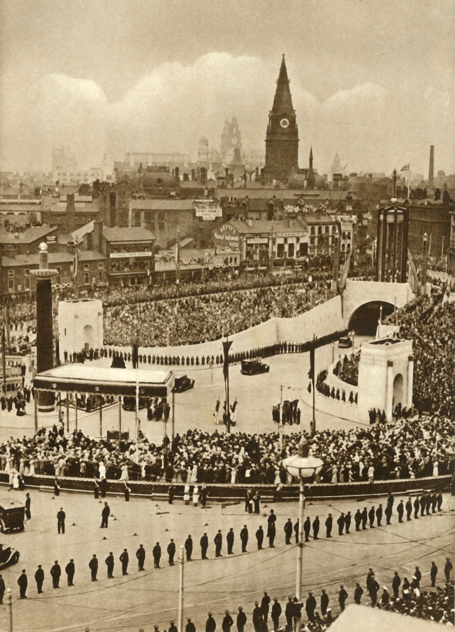 Otevření tunelu Mersey, Liverpool, 18. července 1934, 1935. od Unbekannt