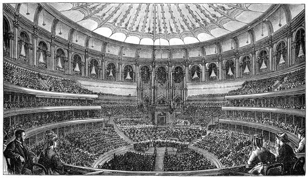 Otevření Royal Albert Hall, Londýn, 29. března 1871, 1900 od Unbekannt