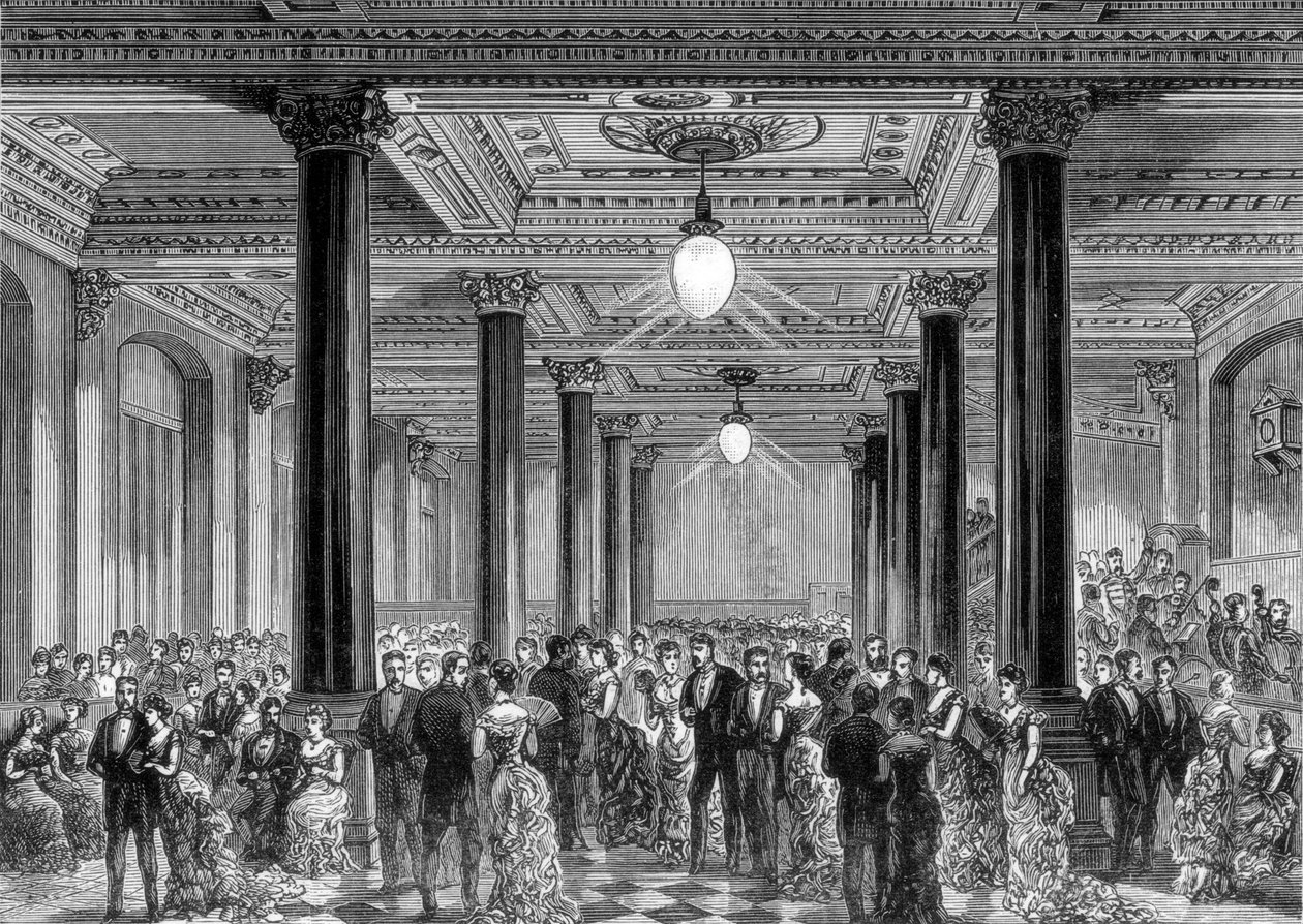 Slavnostní otevření nových kanceláří Daily Telegraph, Fleet Street, Londýn, 28. června 1882 od Unbekannt