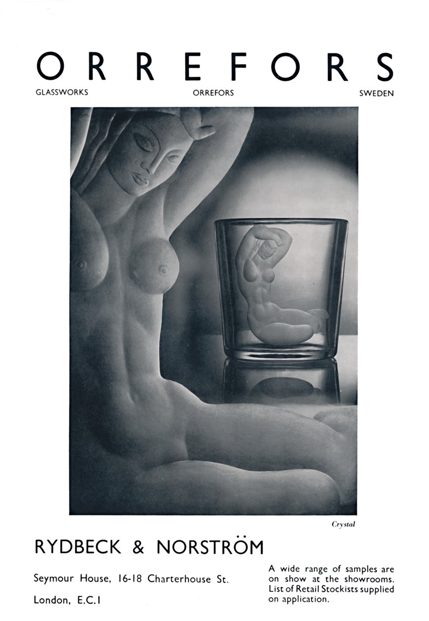 Orefors - Crystal - Rydbeck & Norström., 1939 od Unbekannt