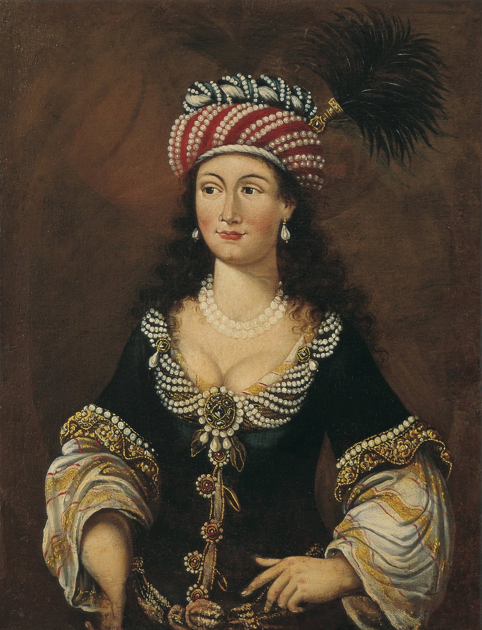 Orientální žena, asi 1681-1682 od Unbekannt