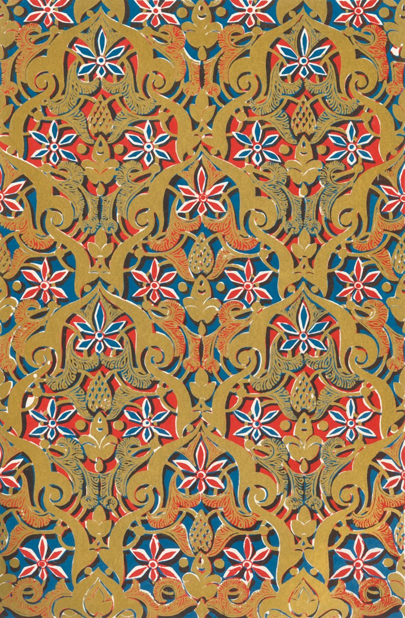 Ornament přes bolístky u vchodu do Lvího dvora, 1907. od Unbekannt