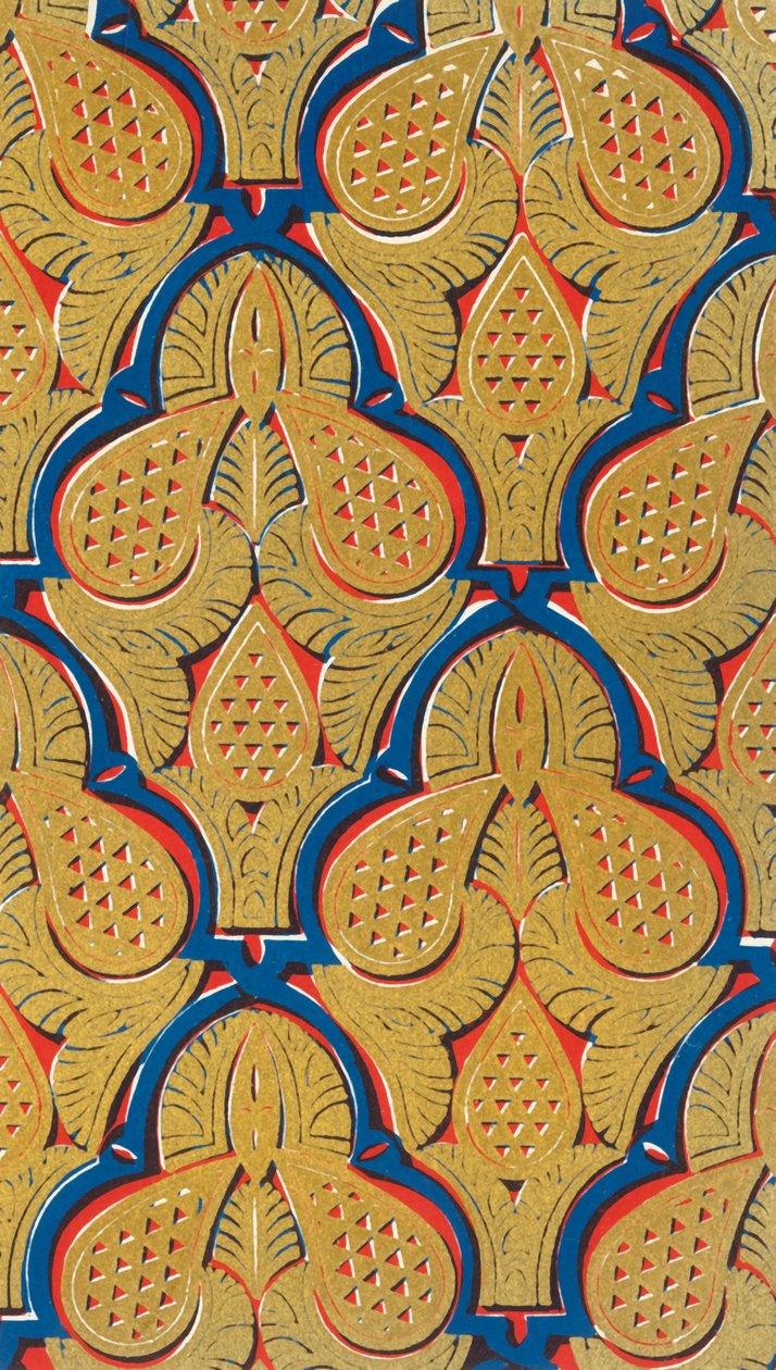 Ornamenty v klenbách oblouků, Hall of the Abencerrages, 1907. od Unbekannt