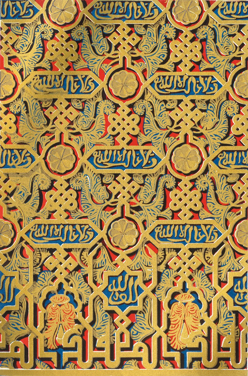 Ornamenty na panelu, Hall of Ambassadors, 1907. od Unbekannt