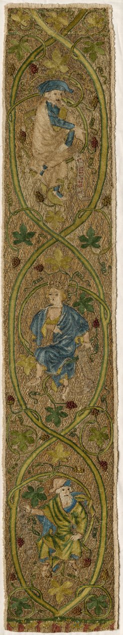 Orphrey Band: The Tree of Jesse, c. 1350. od Unbekannt