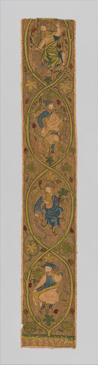 Orphrey, Britové, třetí čtvrtina 14. století. od Unbekannt