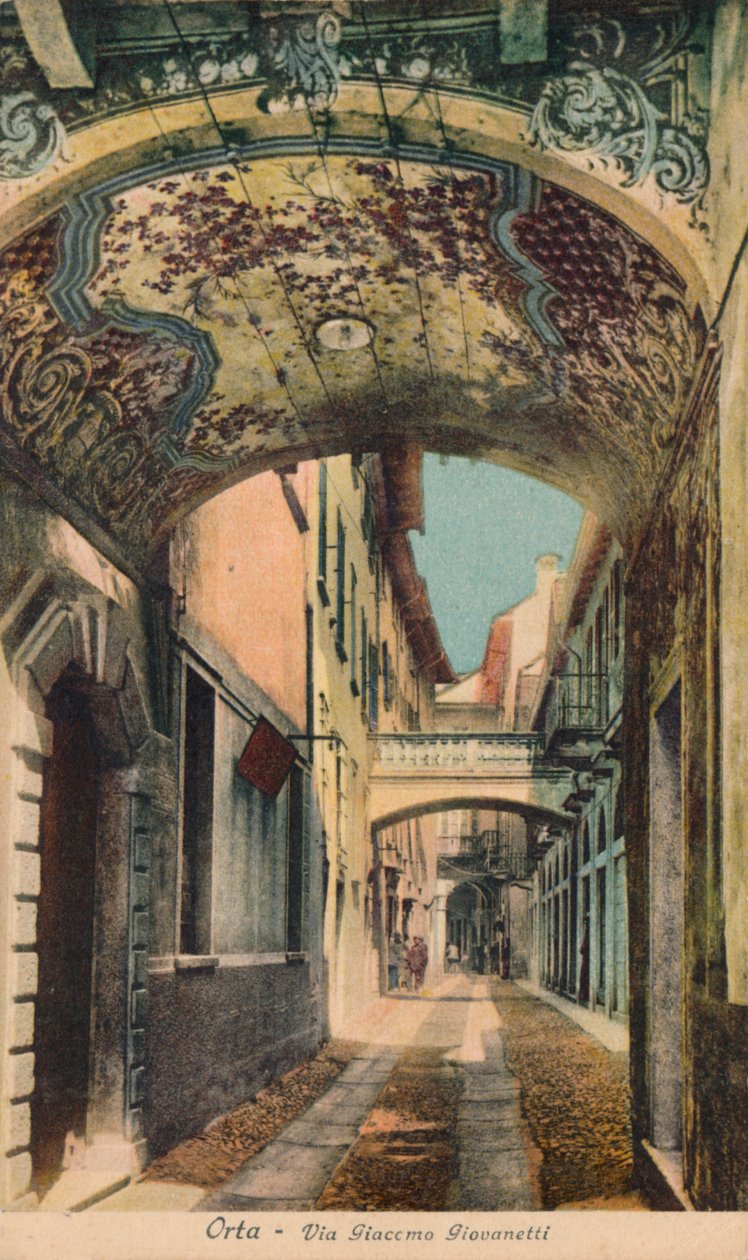 Orta - Via Giaccomo Giovanetti, c1910. od Unbekannt