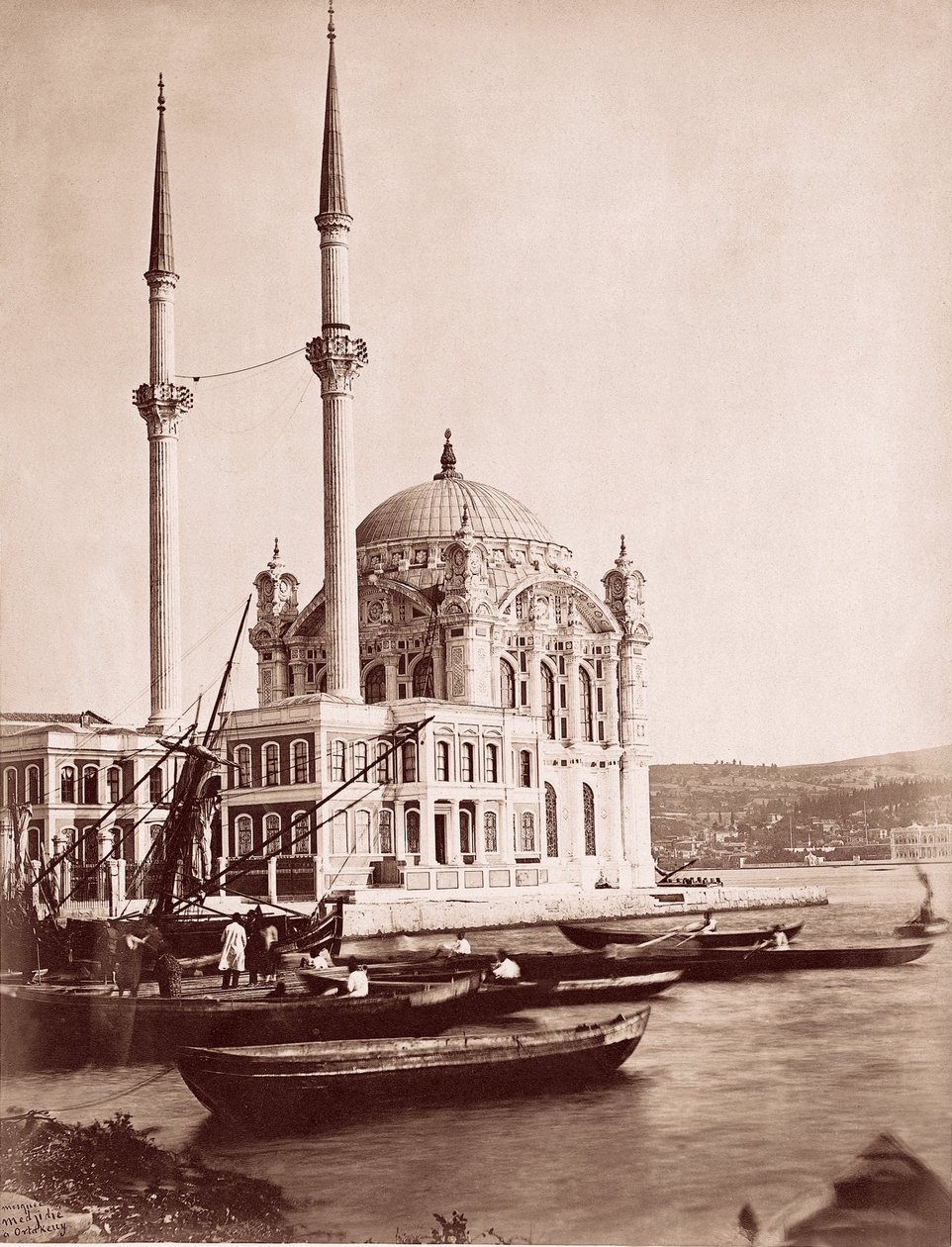 Mešita Ortaköy od Unbekannt