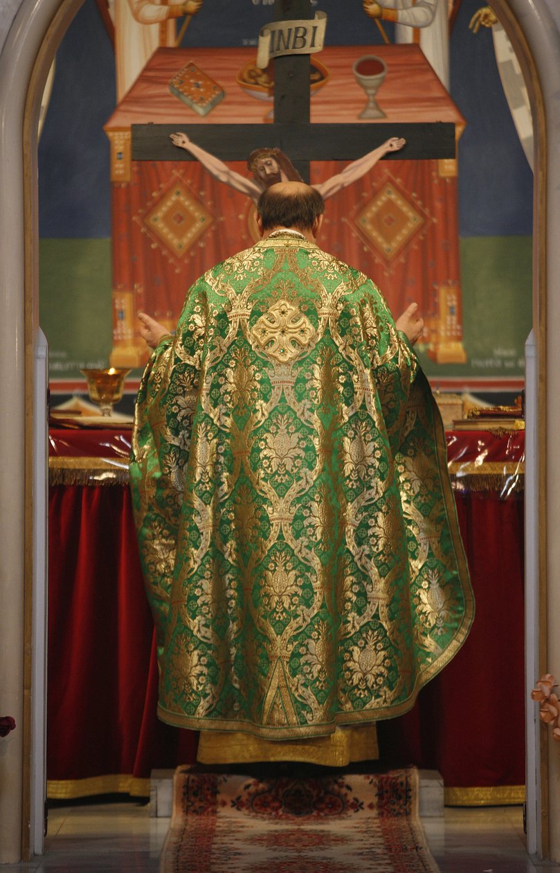 Ortodoxní mše Lyon Francie od Unbekannt