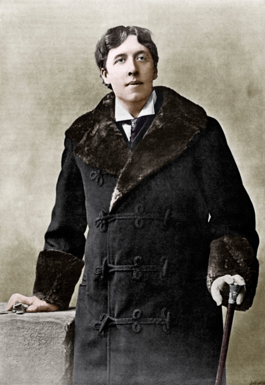 Oscar WiIde, irský spisovatel, vtip a dramatik, c1890 od Unbekannt