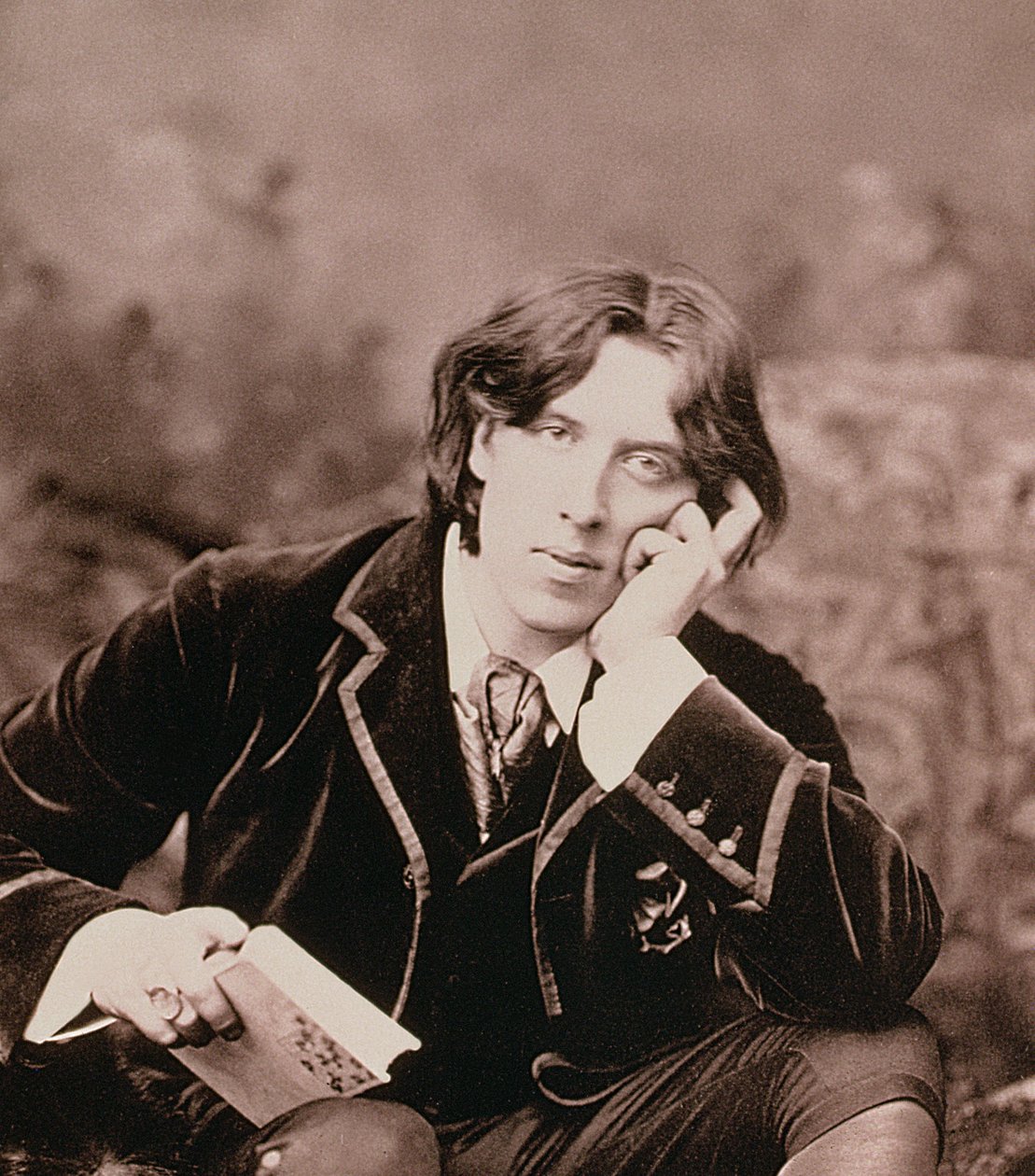 Oscar Wilde, irský dramatik a vtip, 1882 od Unbekannt