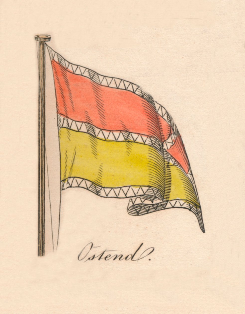 Ostende, 1838 od Unbekannt