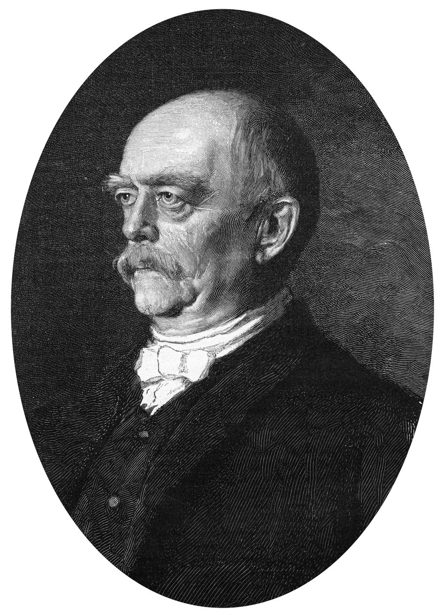 Otto von Bismarck, vévoda z Lauenburgu, německý státník, 1900 od Unbekannt