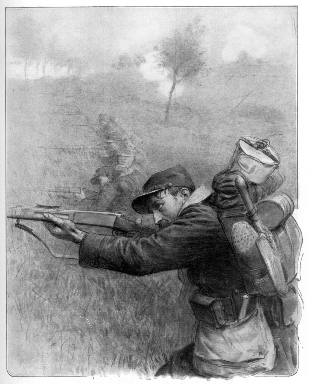 Naši stateční muži, Advance by Jumps, 1914, 1926 od Unbekannt