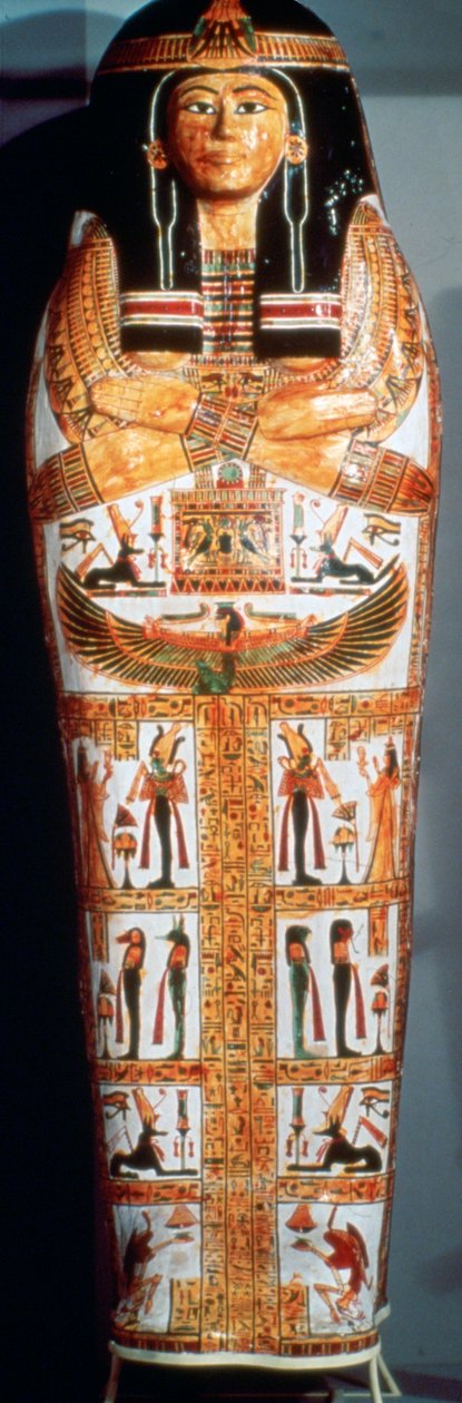 Vnější rakev Henettawy, c1040-991 př.nl od Unbekannt