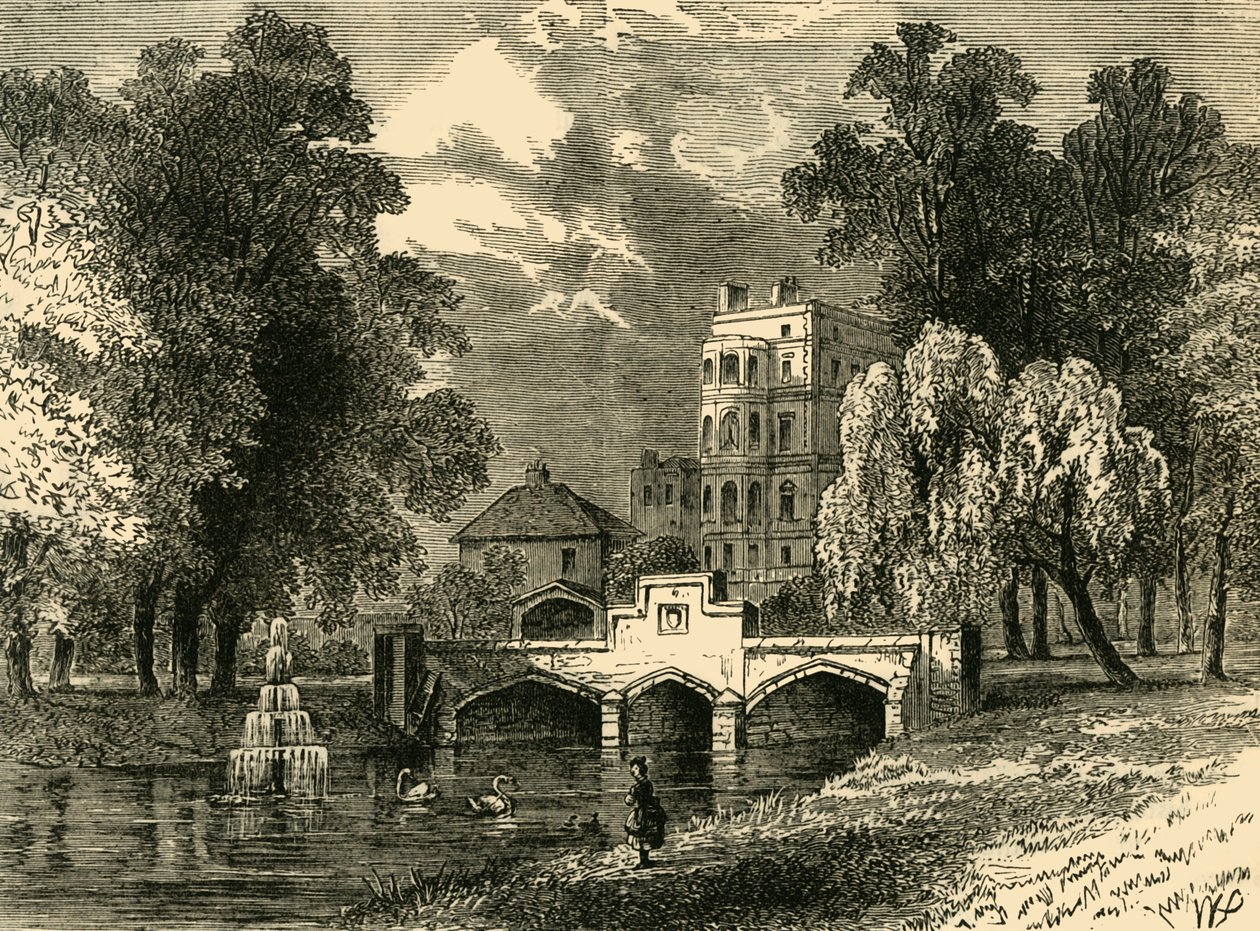 Odtok Westbourne, c1876. od Unbekannt