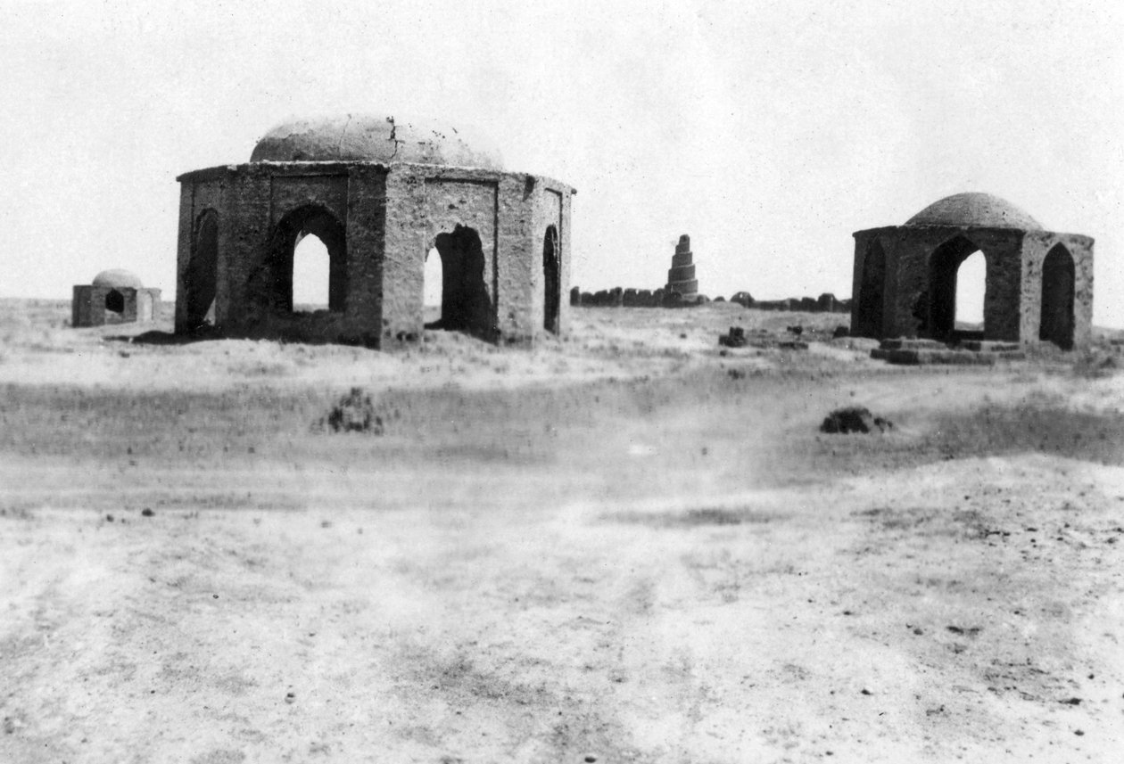 Mimo město Samarra, Mezopotámie, 1918 od Unbekannt