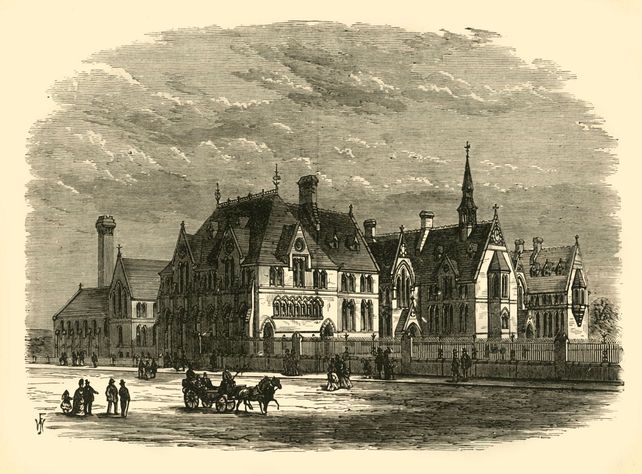 Owens College, 1898. od Unbekannt