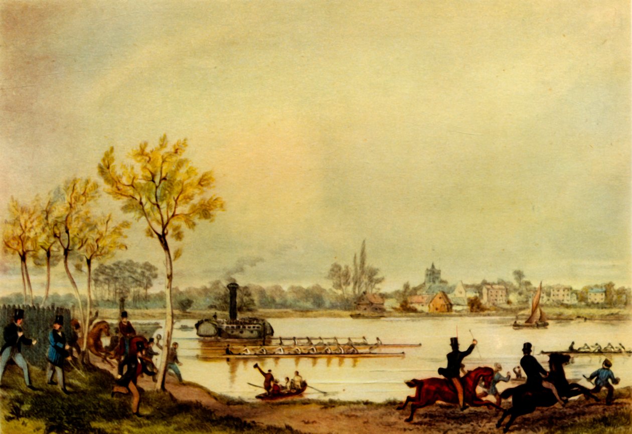 „Oxford and Cambridge Boat Race“, 19. století, 1941. od Unbekannt