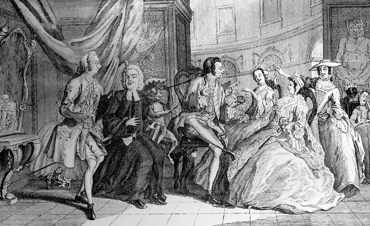 Malba a la Mode, 1748 od Unbekannt