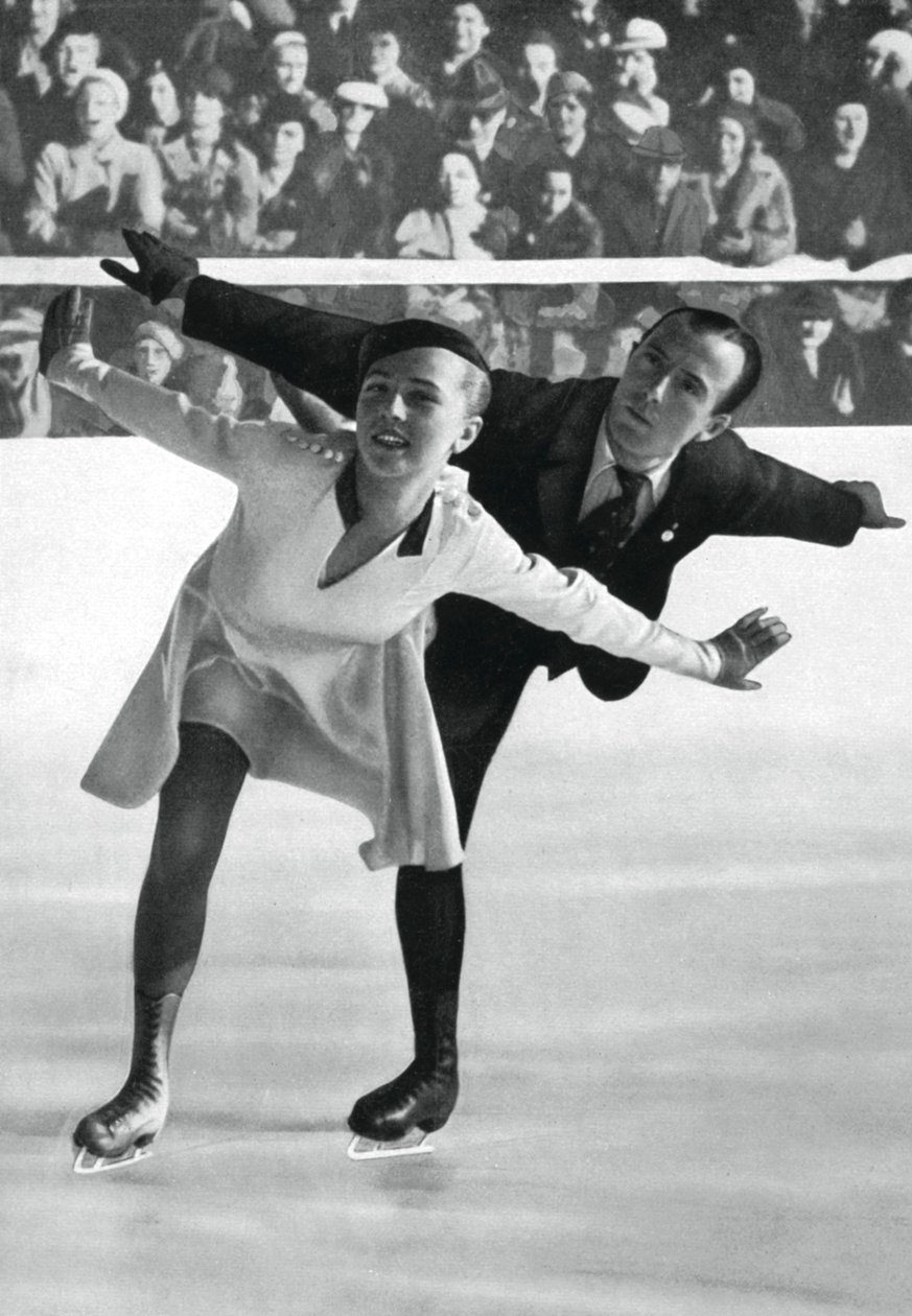 Krasobruslení párů, Zimní olympijské hry, Garmisch-Partenkirchen, Německo, 1936 od Unbekannt