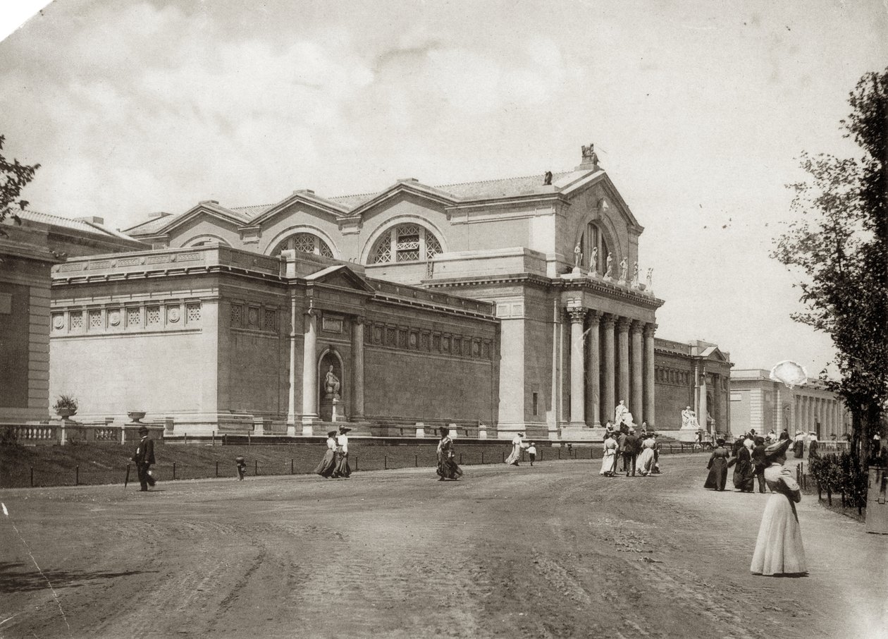 Palác umění na světové výstavě 1904 od Unbekannt