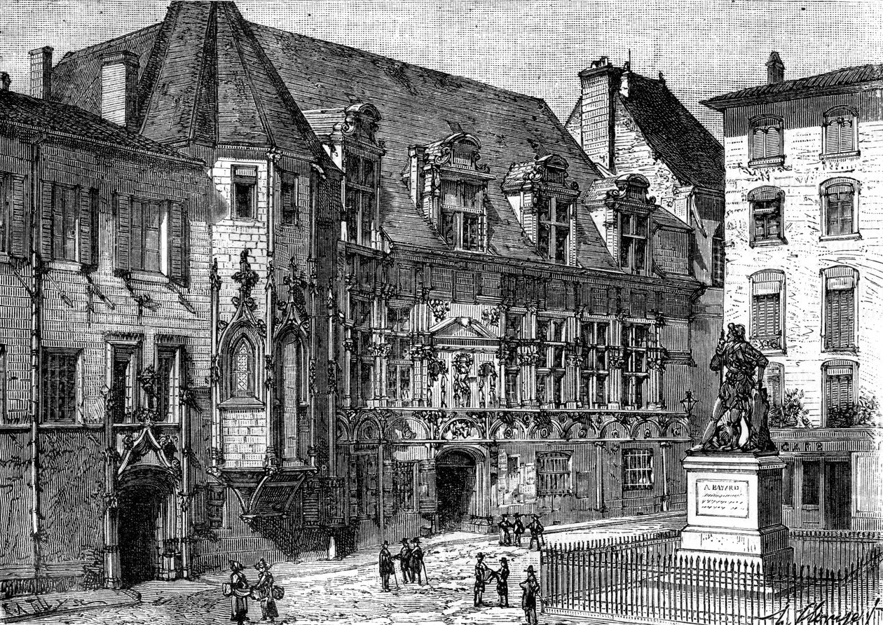 Justiční palác v Grenoblu, Francie, 1882-1884 od Unbekannt