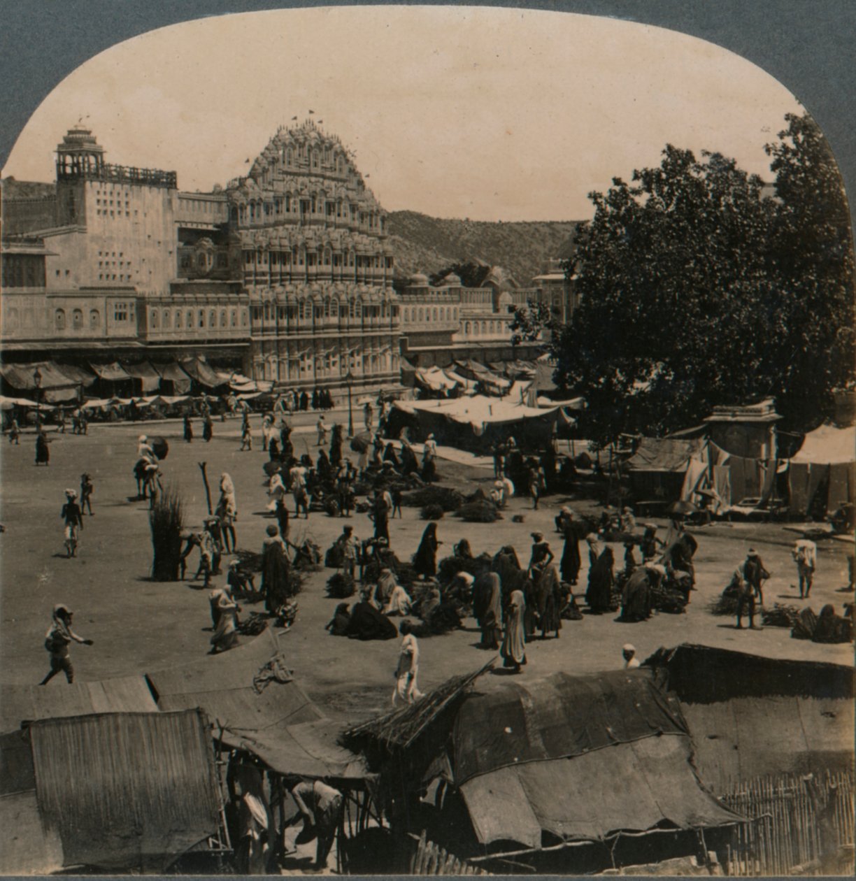 Palác větrů z chrámu Shiva, Jeypore, Indie, 1902 od Unbekannt