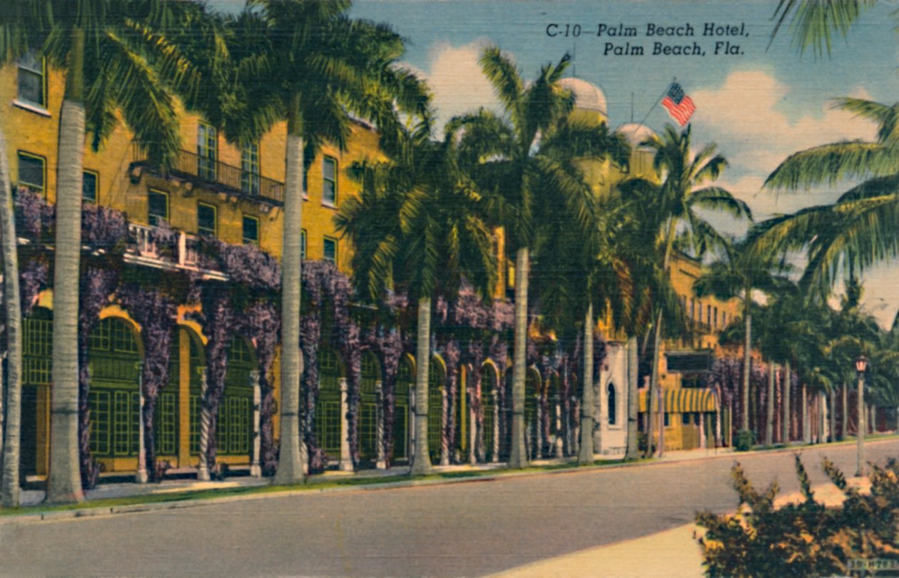 Palm Beach Hotel, Palm Beach, Florida, c1940 od Unbekannt