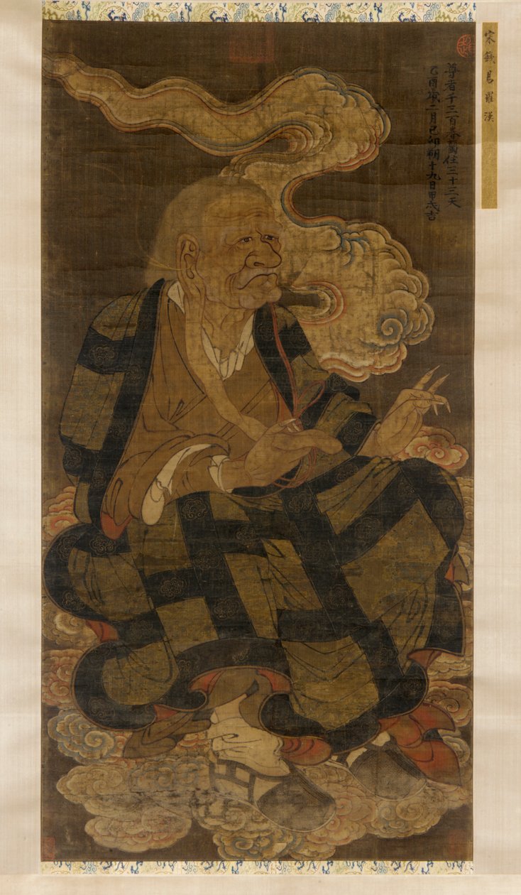 Panthaka, desátý ctihodný Luohan, 1345. od Unbekannt