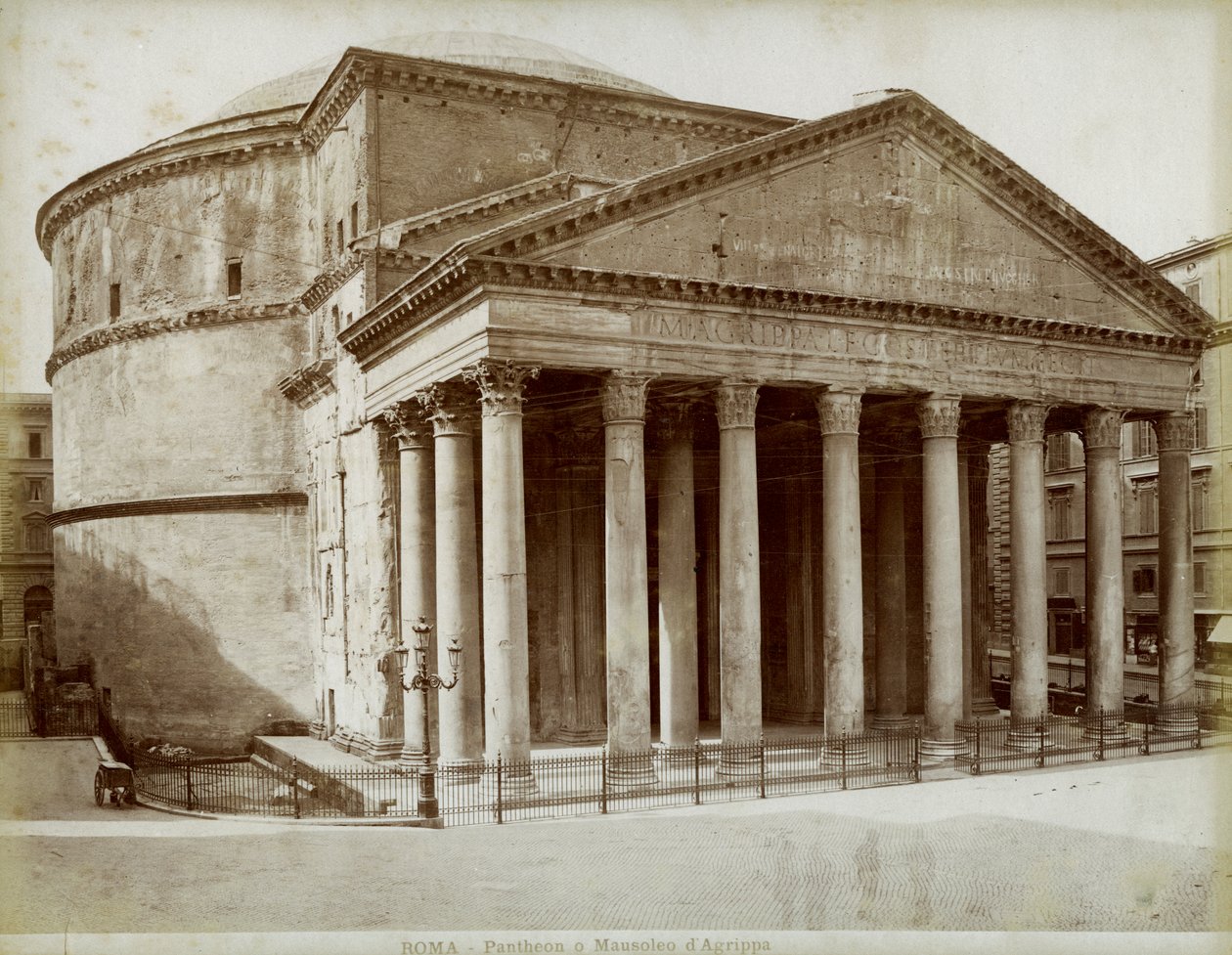 Pantheon, Řím, Itálie, konec 19. nebo začátek 20. století od Unbekannt