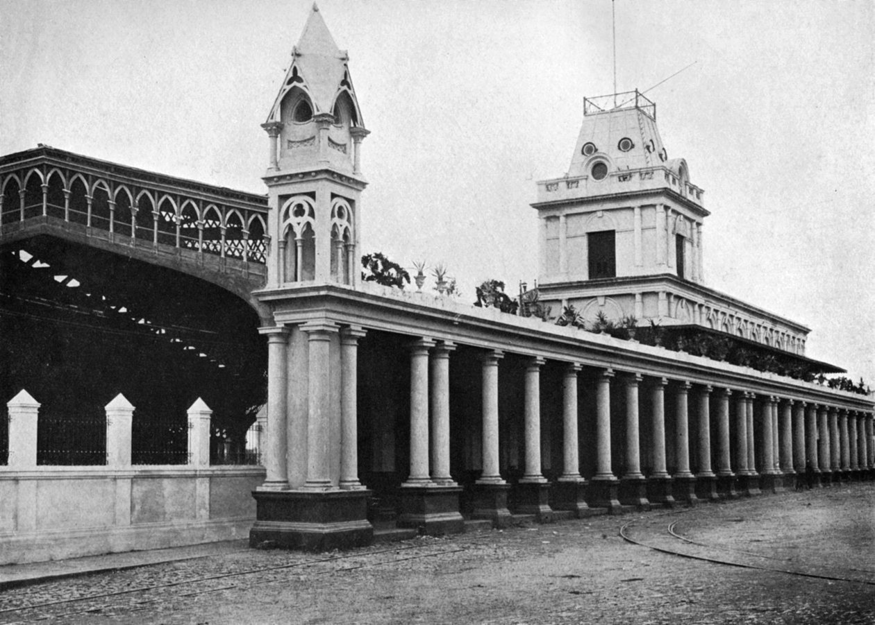 Paraguayské centrální nádraží, Asuncion, Paraguay, 1911 od Unbekannt