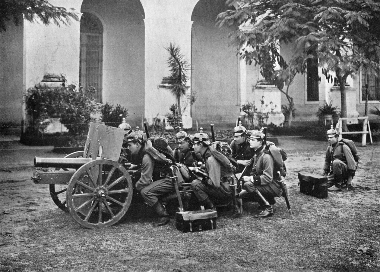 Paraguayské dělostřelectvo, Paraguay, 1911 od Unbekannt