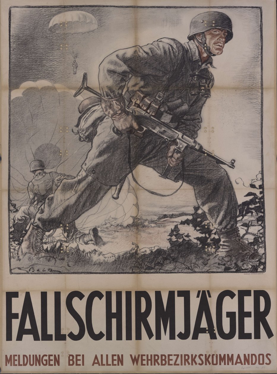 Parašutista, 1942. od Unbekannt
