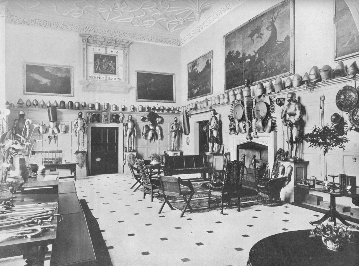 Parham Park, Sussex - The Lord Zouche, 1910 od Unbekannt