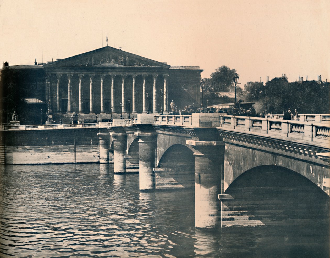 Paříž. - La Chambre Des Députés. - LL, c1910. od Unbekannt
