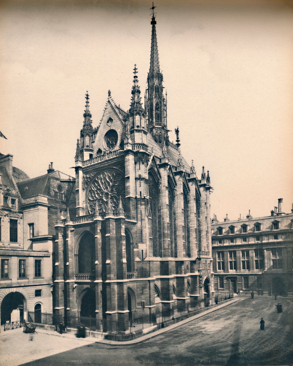 Paříž. - La Sainte Chapelle. - ND, c1910. od Unbekannt