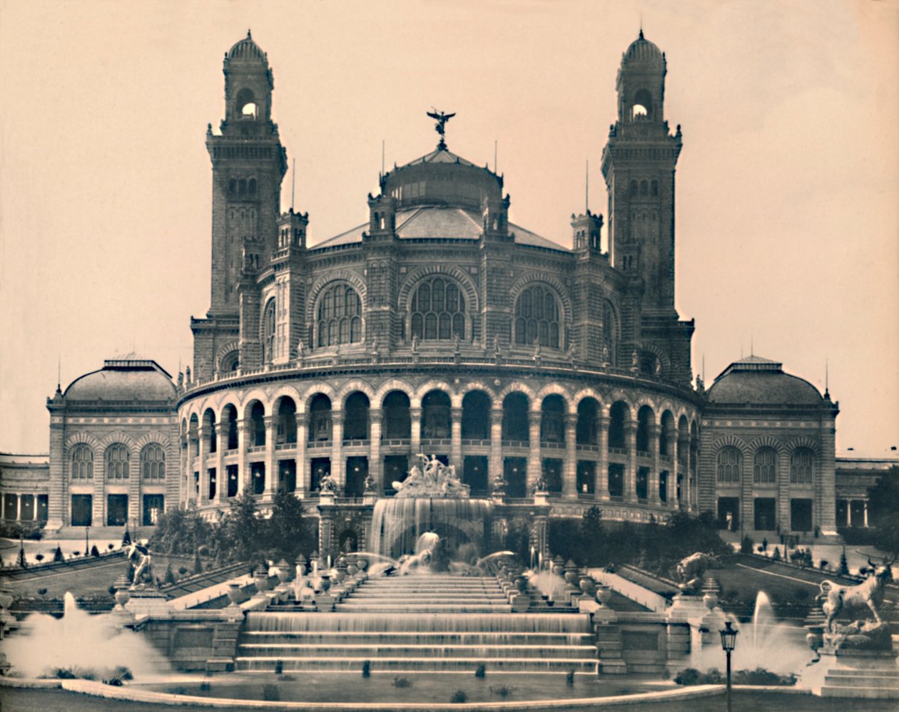Paříž. - Palác Trocadero. - ND, c1910. od Unbekannt