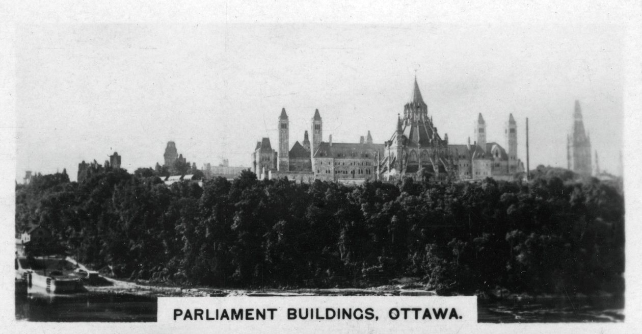 Budovy parlamentu, Ottawa, Kanada, c1920 od Unbekannt