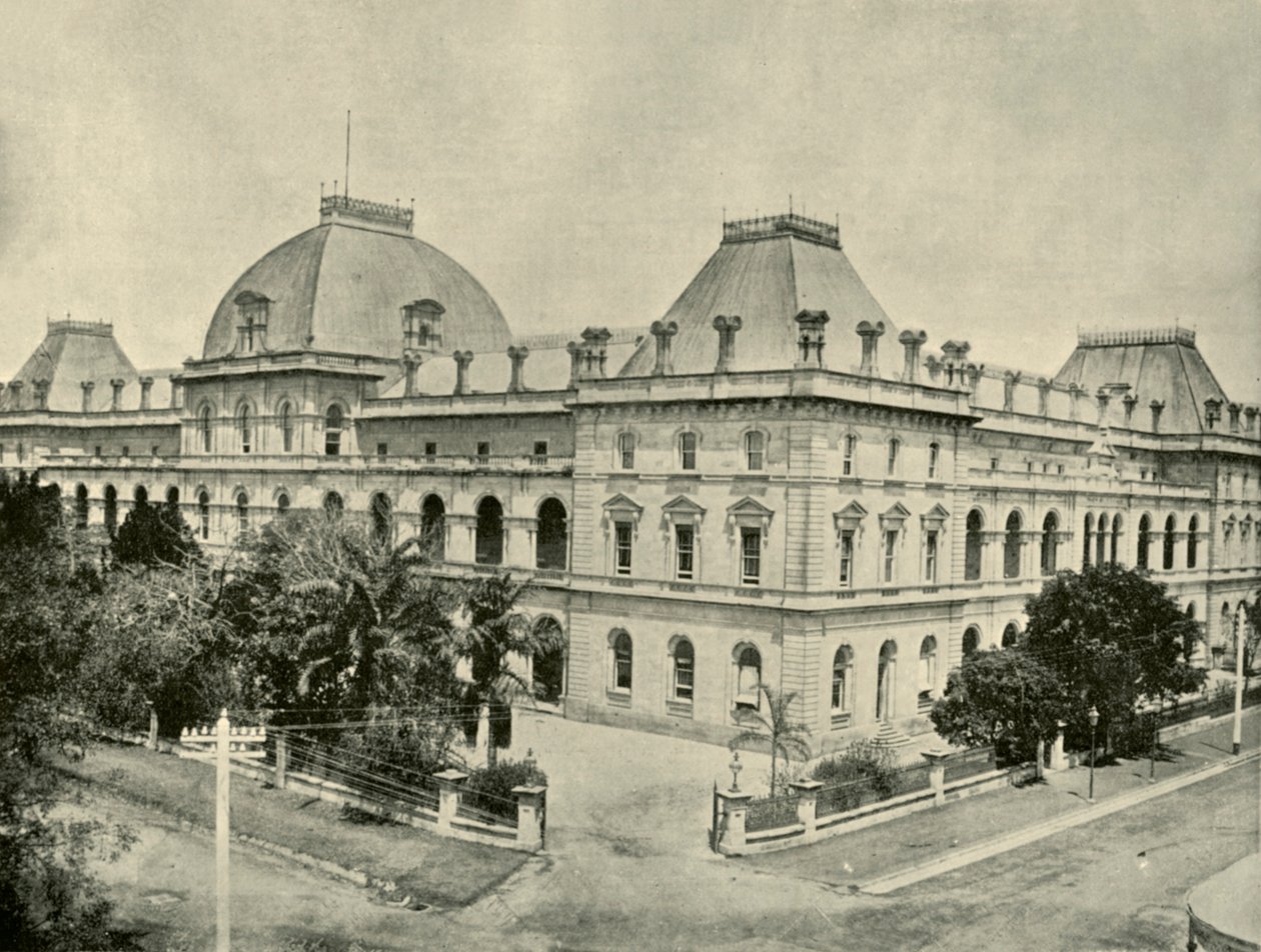 Budova parlamentu, Brisbane, 1901. od Unbekannt