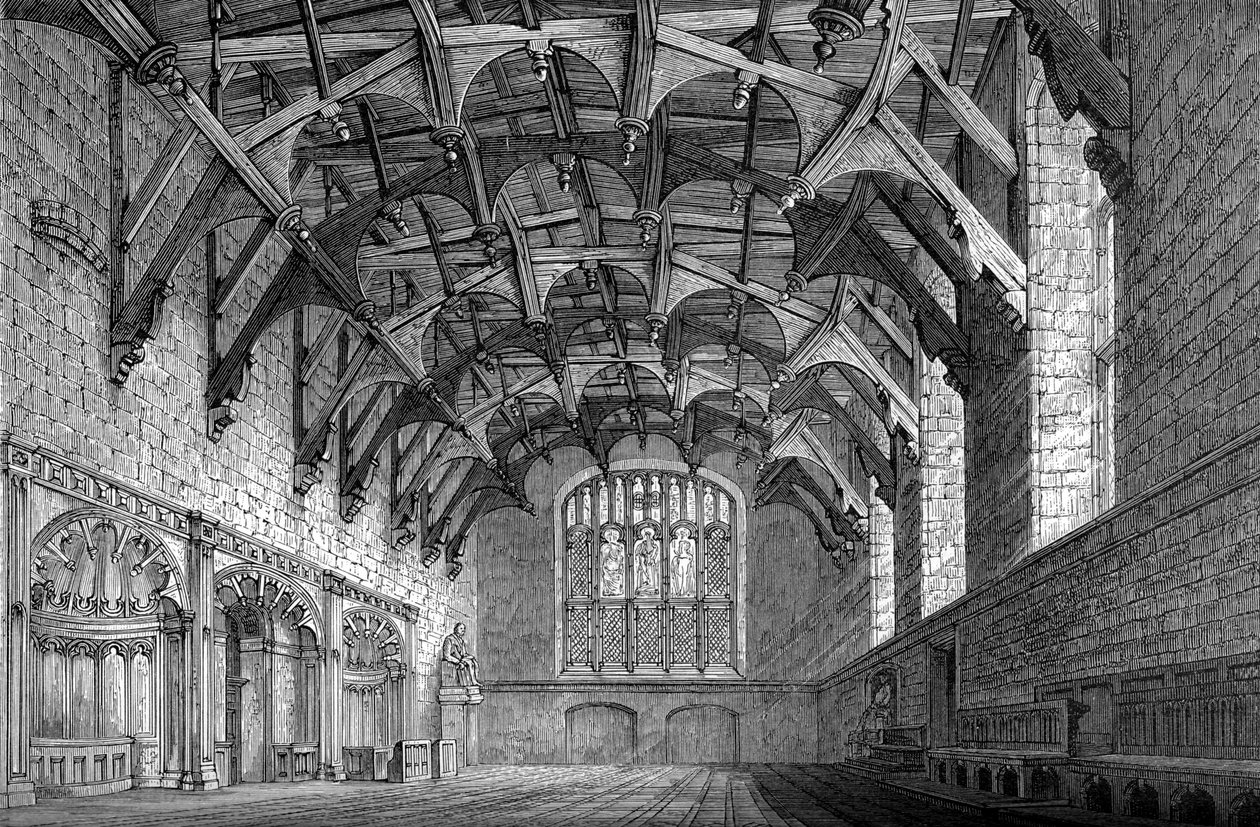 Budova parlamentu, Edinburgh, postavená 1632-1639, 1893 od Unbekannt