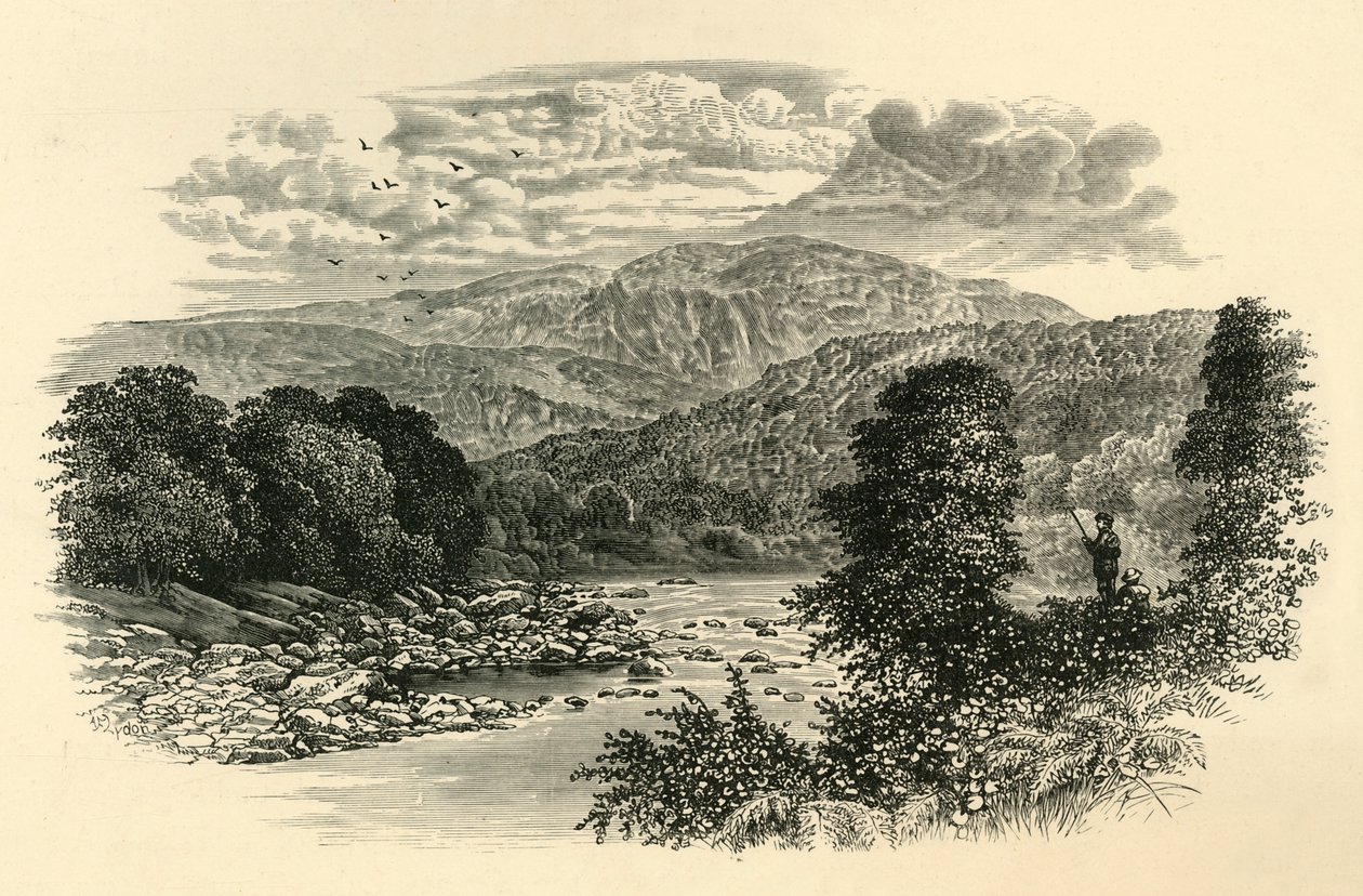 Průsmyk Leny, c1890. od Unbekannt